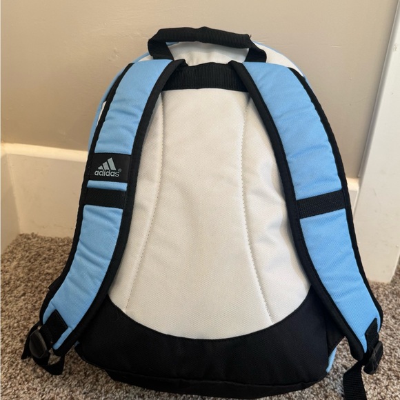 Adidas Two-Tone Blue and Black Backpack lunch bag bundle - Picture 2 of 6